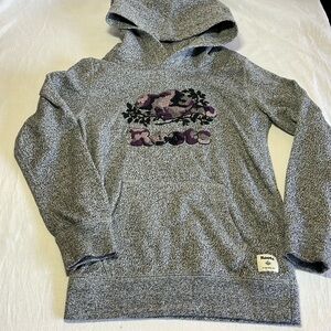 Roots Camo logo hoodie, size medium (7/8)